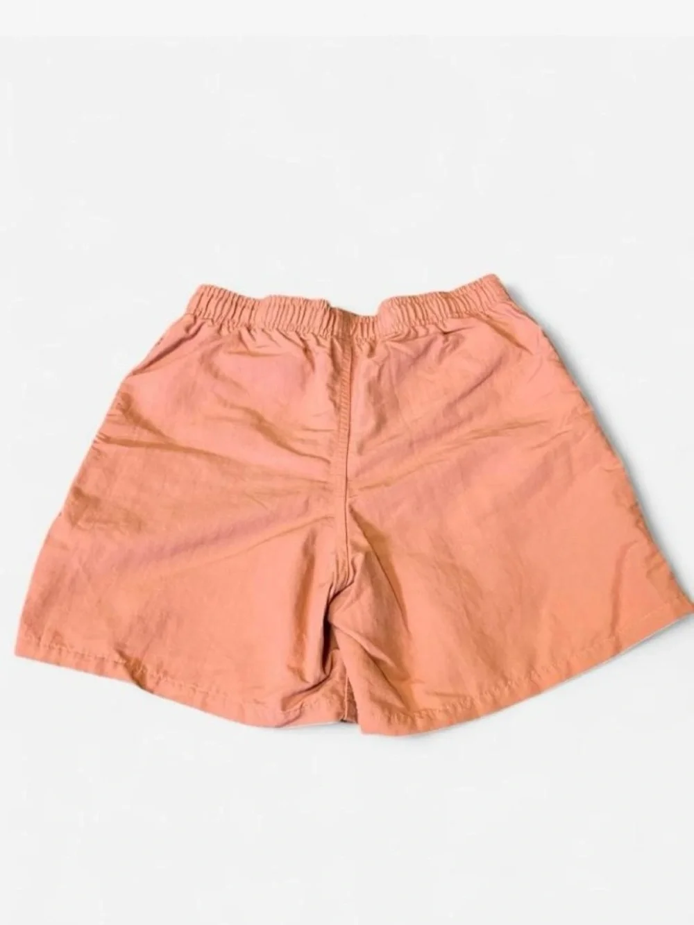 Patagonia Peach Elastic-Waist Lined Athletic Swim Shorts Youth Size Large